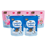 Mini sandwich cookies from Tiny Bite, showing layered snack confectionery with creamy filling and crispy cookie exterior.