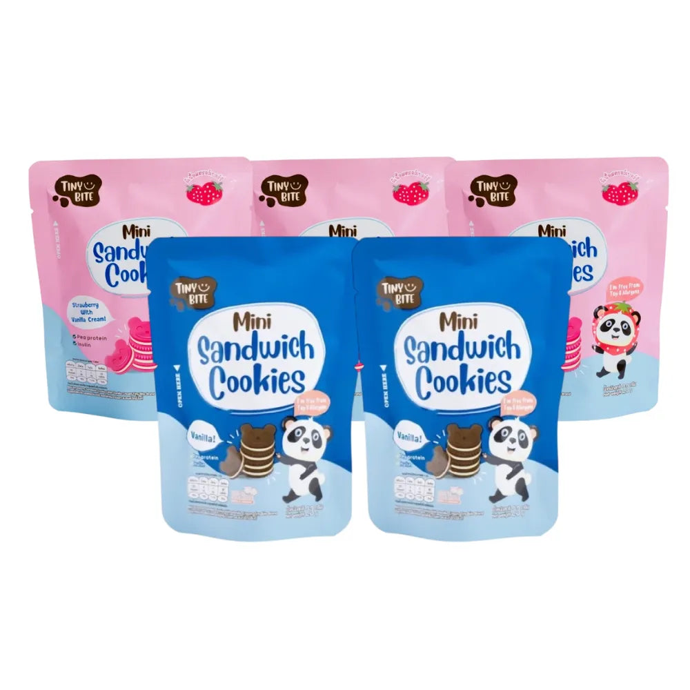 Tiny Bite Mini Sandwich Cookies Snacks