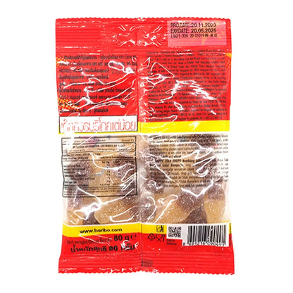 Haribo Gummy Happy Cola Zour 80g