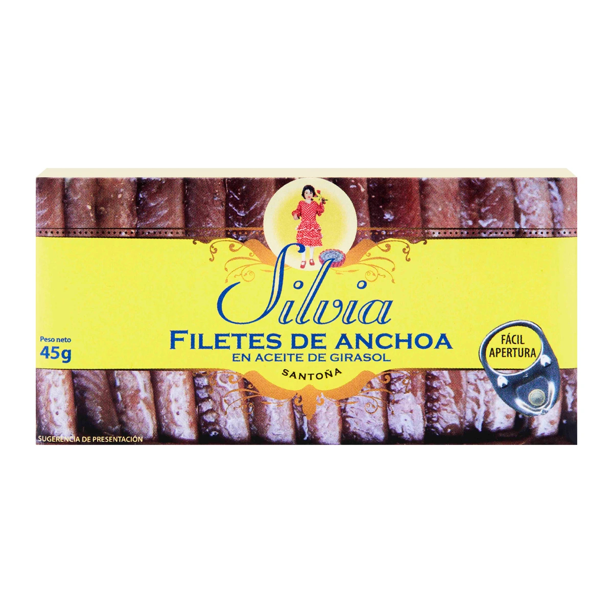 Silvia Anchovy Fillets In Sunflower Oil