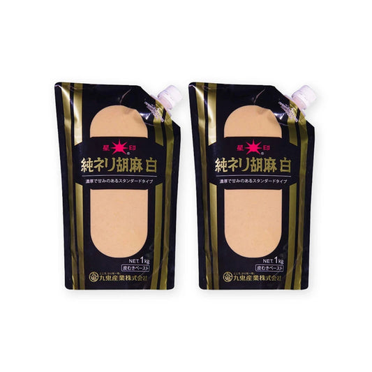 KUKI SANGYO Jun Nerigoma Shiro Sesame Paste With Peeled Roasted
