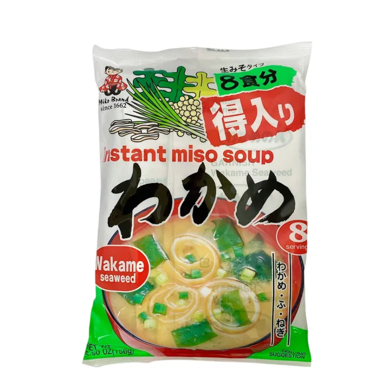 Shinsyuichi Instant Miso Soup Wakame 156g