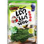 Crunchy Taokaenoi Fried Seaweed Classic snack in a colorful package, showcasing crispy seaweed strips on a white background.