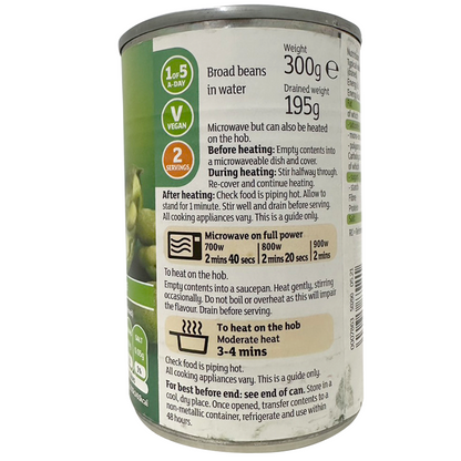 Sainsbury's Tender Broad Beans In Water