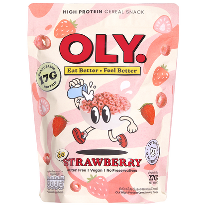 Oly High Protein Cereal Strawberry