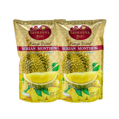 SRIWANNA Gold Gold Freeze Dried Durian Monthong GW 210g