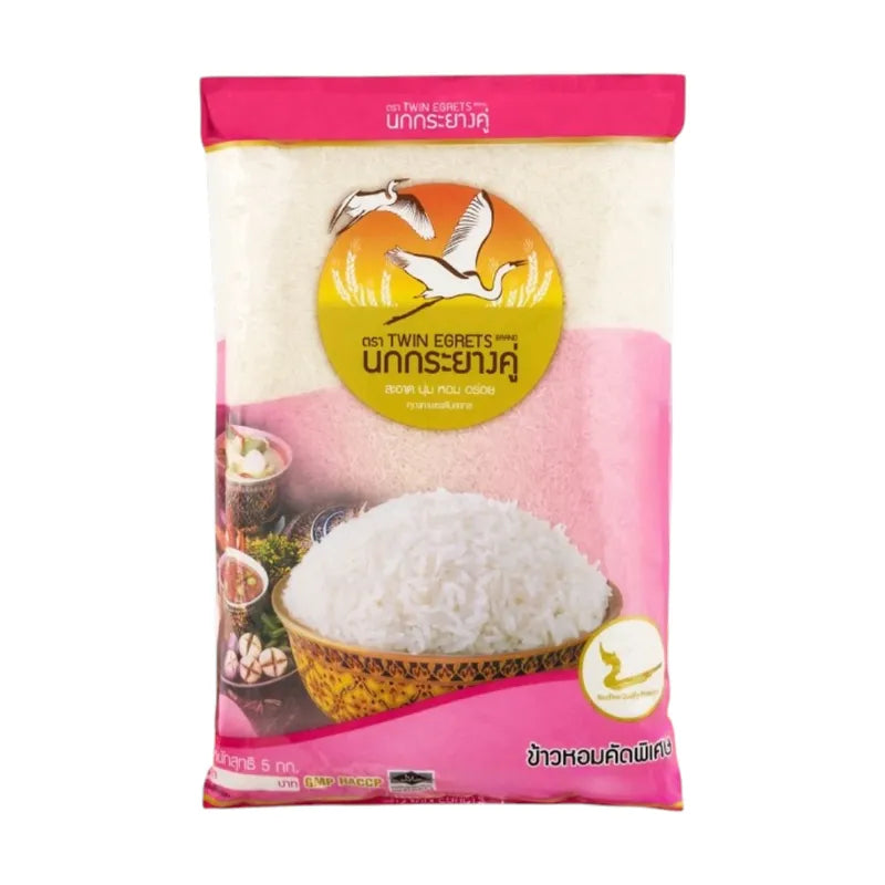 Nokkrayangkoo Double Egret Specially Selected Fragrant Rice Soft
