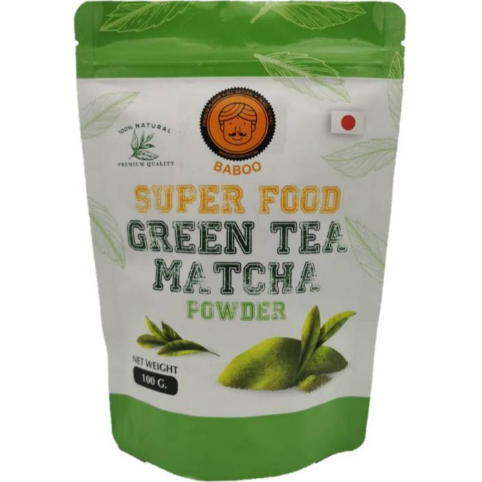 Baboo Green Tea Matcha Powder