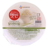 Cj Hetbahn cooked sprouted brown rice in a bowl, showcasing the nutritious, whole grain rice product from Cj brand.