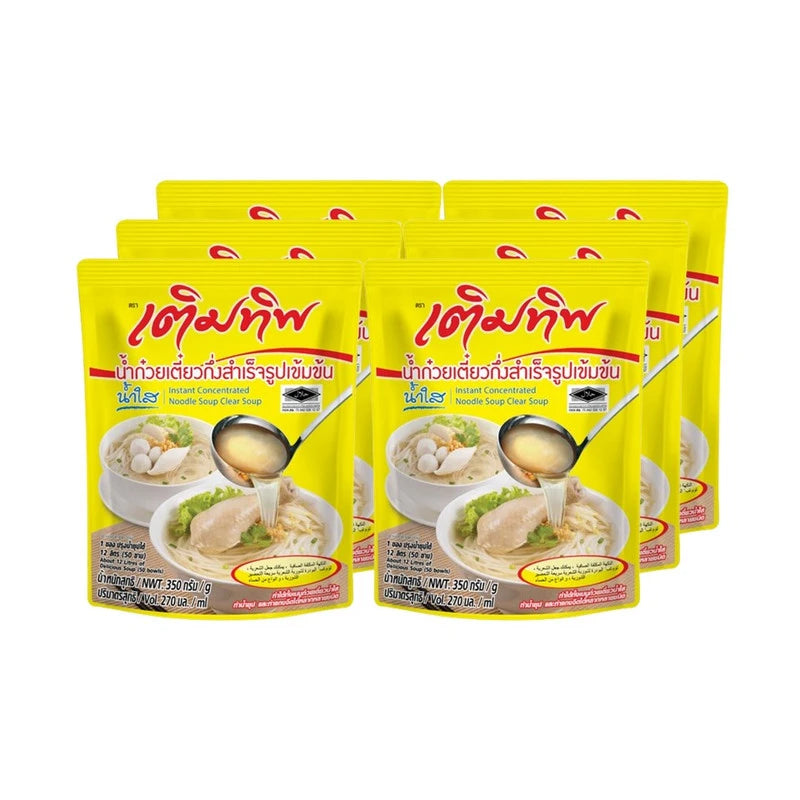 Termtip Concentrated Noodle Soup Clear 350g x6