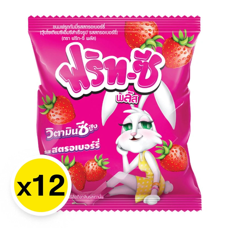 Frit-c Plus Gummy Jelly Strawberry 22g x12