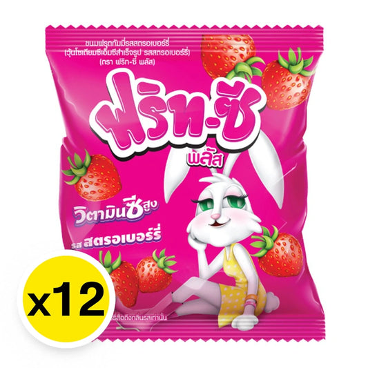 Frit-c Plus Gummy Jelly Strawberry 22g x12