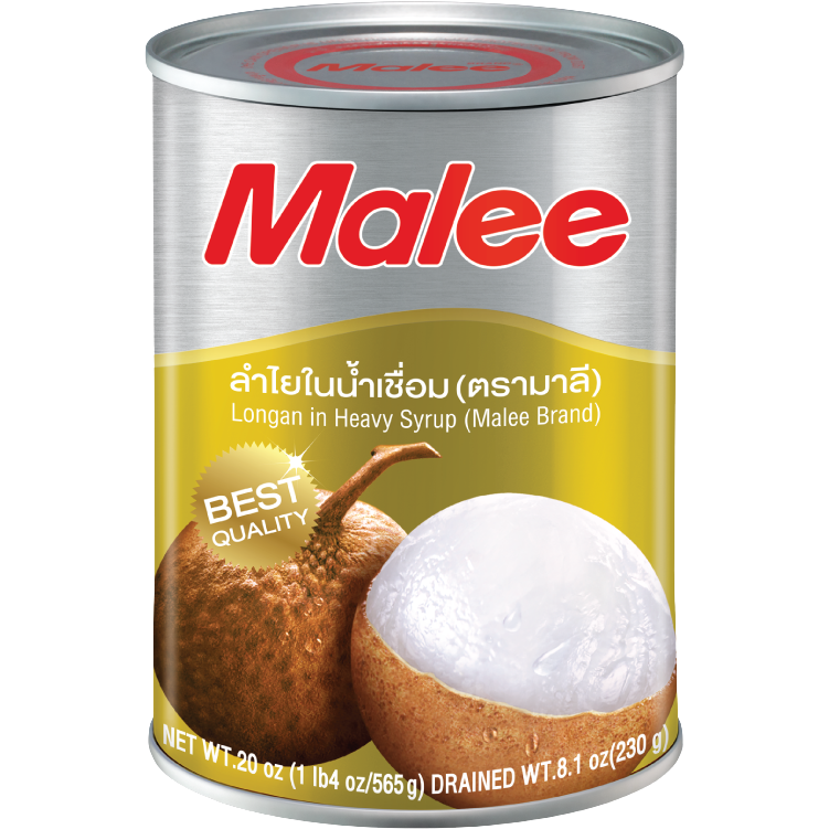 Malee Longan In Heavy Syrup