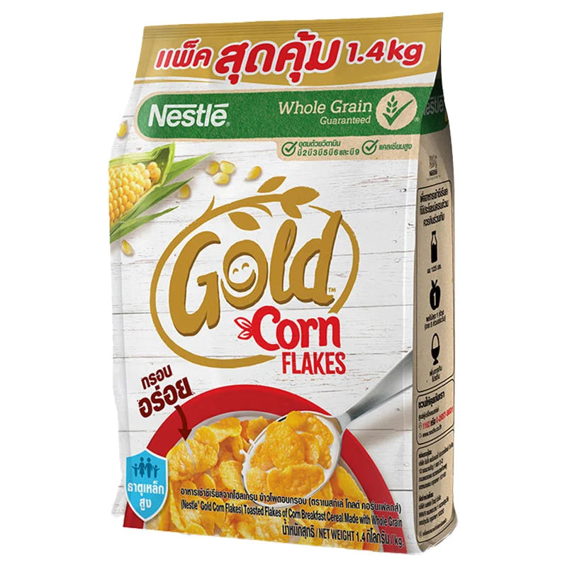 Nestle Gold Cornflank Breakfast Cereal Corn Flakes 1.4kg