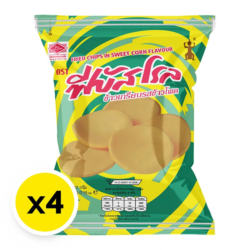 Phaebus Roll Sweet Corn 62g x4