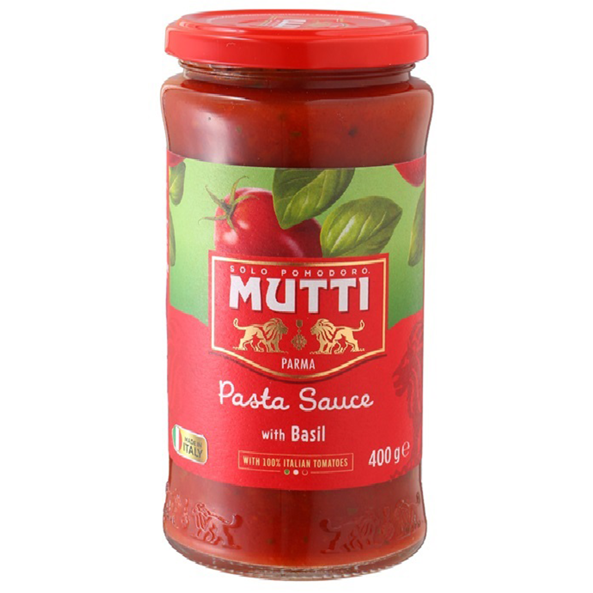 Mutti Tomato & Basil Pasta Sauce