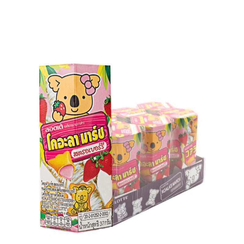 Koala's March Biscuit Strawberry 37g x6