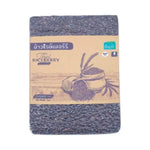 Pin Nguen Riceberry 1kg, premium Thai dry grocery riceberry grain in a clear bag, showcasing its deep purple hue and fresh appearance.