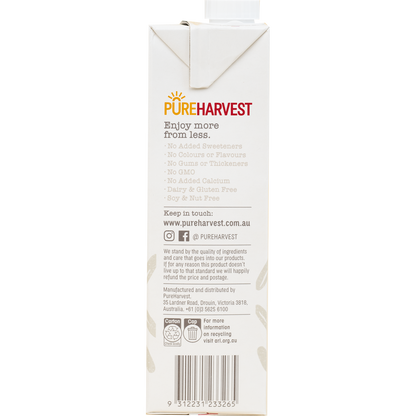 Pureharvest Original Rice Milk Natural
