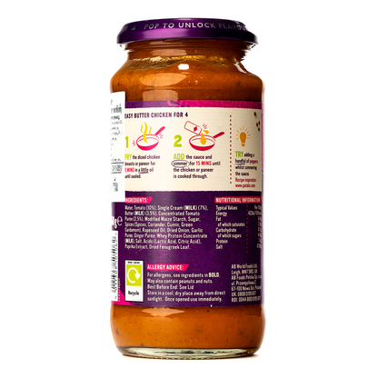 Patak's Butter Chicken Cooking Sauce