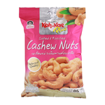 Koh Kae Salted & Roasted Cashew Nuts in a bowl, showcasing crunchy, salted roasted cashews from the Koh Kae confectionery snack brand.