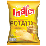 Crispy Tasto Potato Flat Chips in a bowl, showing golden, thin potato snack from Tasto brand, ideal for confectionery snack lovers.