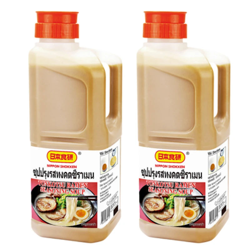 Nihon Shokken Tonkotsu Ramen Soup Semi-Processed Thick Broth 2kg
