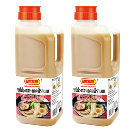 Nihon Shokken Tonkotsu Ramen Soup Semi-Processed Thick Broth 2kg