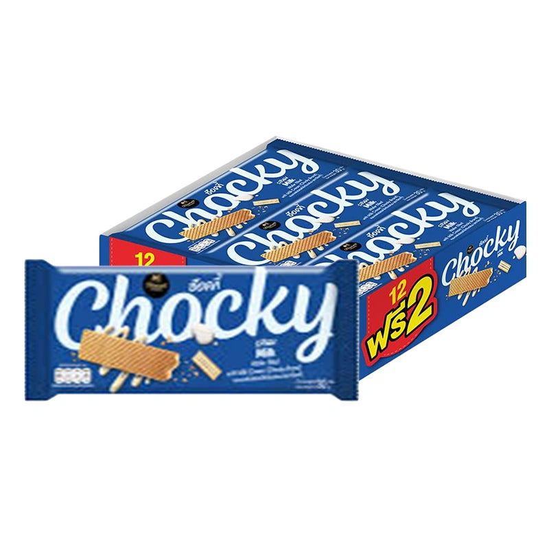 Chocky Milk Wafer 12 Pcs 30g