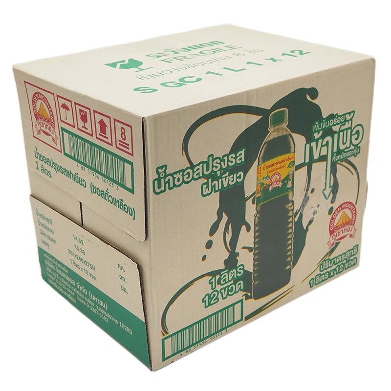 Golden Mountain Seasoning Sauce Green Cap 1L x12