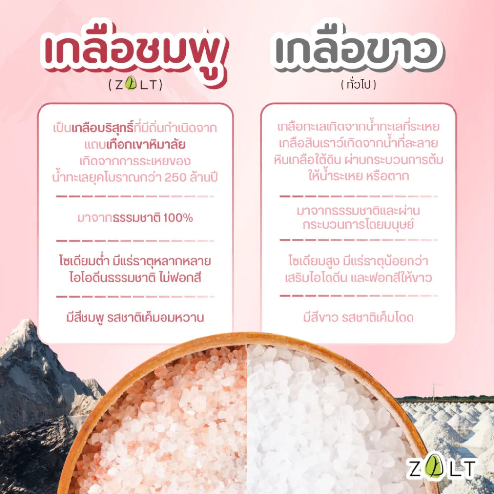 Zalt Himalayan Pink Salt Has A Certificate