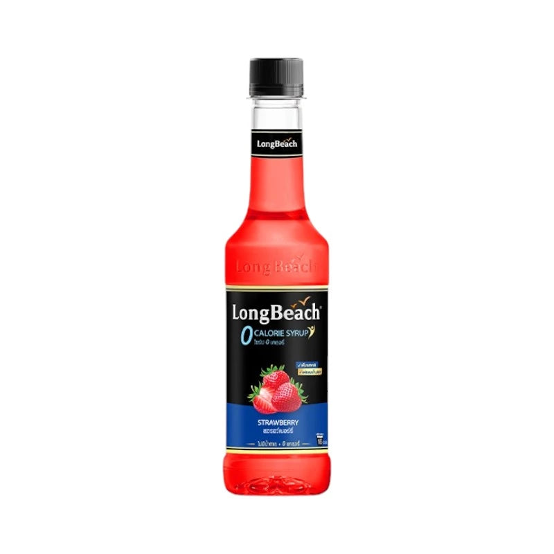 Longbeach Zero Calories Strawberry Syrup/concentrated Fruit
