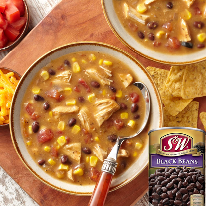 S&W Black Beans In Brine