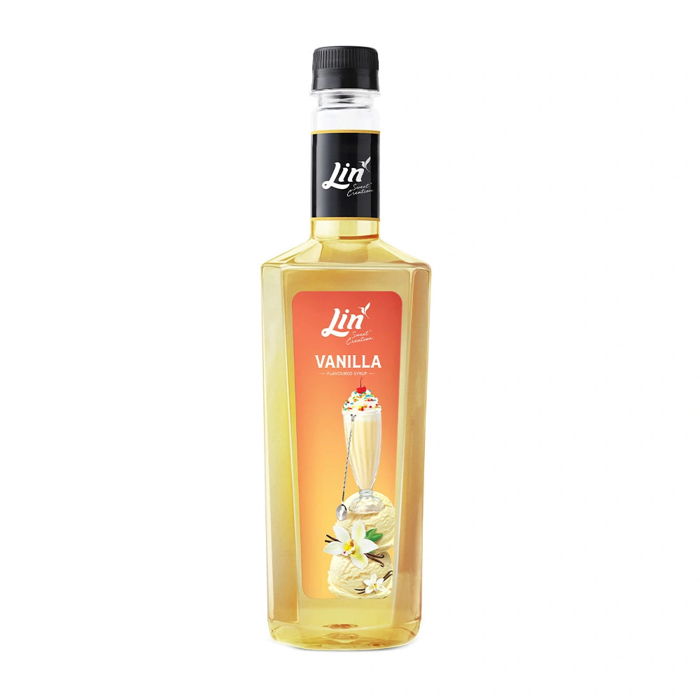 Lin Syrup Vanilla Flavor Syrup For Tea And Coffee (size .) 750ml