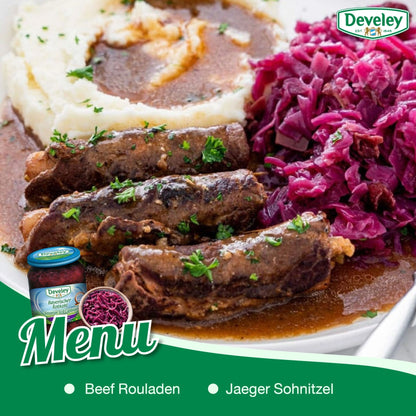 Develey Red Cabbage Bottles 680g