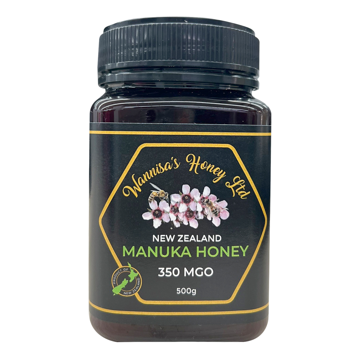 Wannisa New Zealand Manuka Honey 350 Mgo