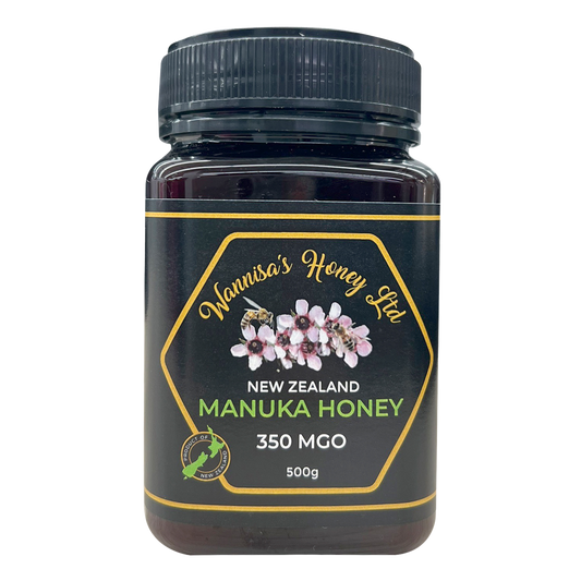 Wannisa New Zealand Manuka Honey 350 Mgo