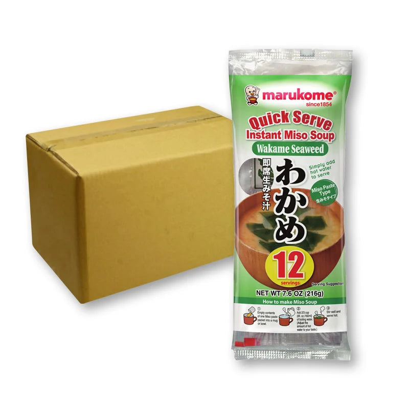 Marukome Quick Serve Miso Soup 24 Packs 216g
