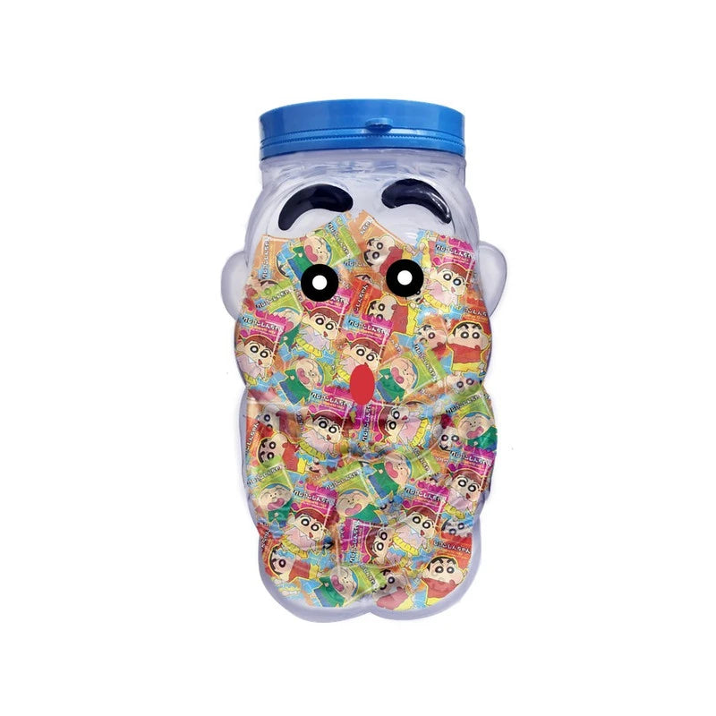 SHINCHAN Crayon Candy mixed flavors, 796.5g, 295 pieces, colorful candies in crayon box packaging