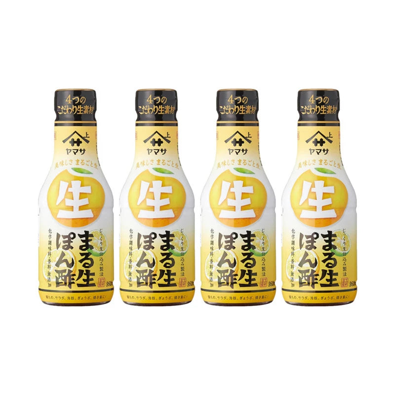 Yamasa Marunama Ponzu Sauce With Japanese Soy 360ml x4