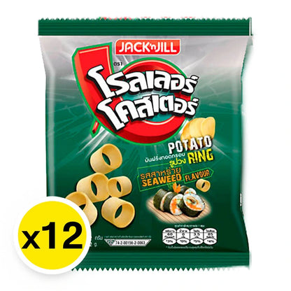 Roller Coaster Potato Ring Extrude Seaweed 12g x12