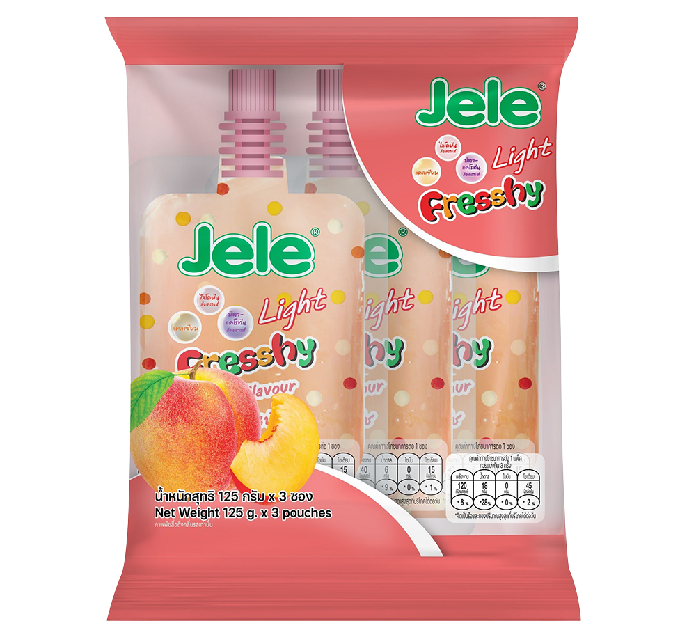 Jele Light Fresshy Peach Flavor