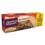 Huntley & Palmers Sesameal Classic 5 Grain healthy confectionery snack with sesame seeds and mixed grains, displayed in a package.