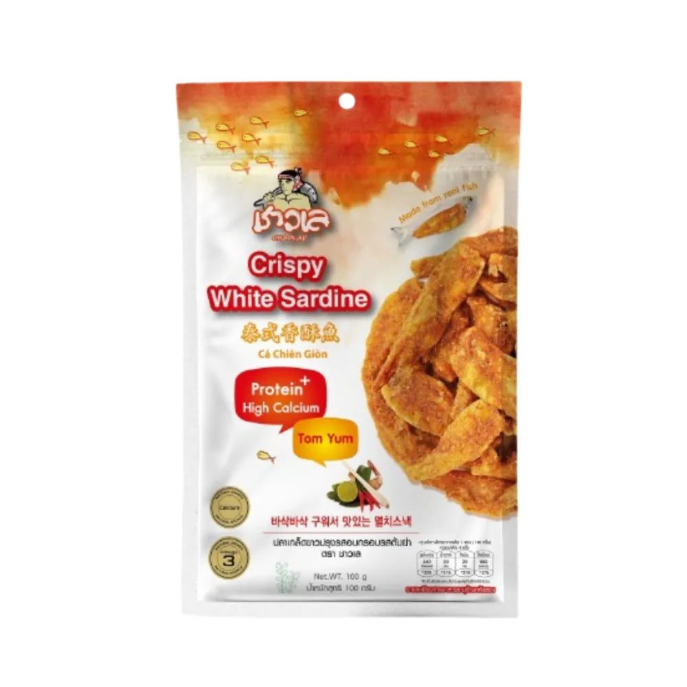 Chaolay Crispy White Sardine 100g x24