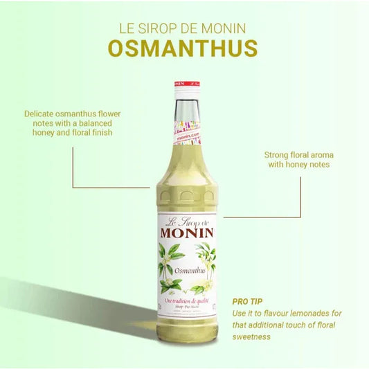 Monin Osmanthus Syrup 700ml