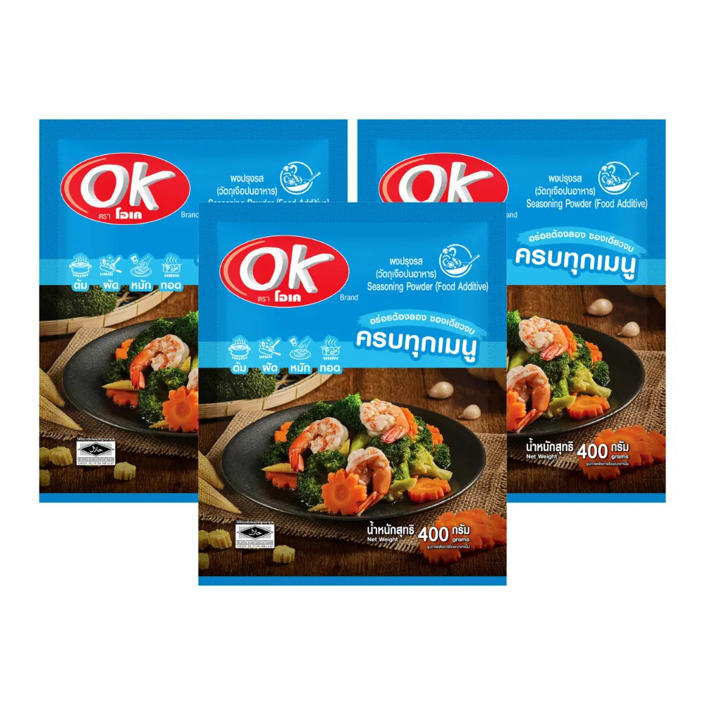 OK Multi-purpose Seasoning Powder X3 400g