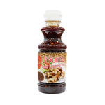 J-lek Jaew Dipping Sauce in 240g jar, featuring rich, savory Thai-style dipping sauce with a vibrant label and lid.