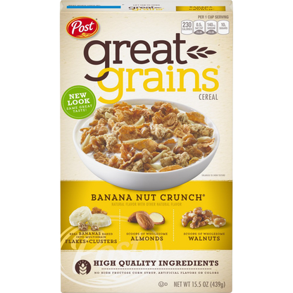 Post Great Grains Banana Nut Crunch