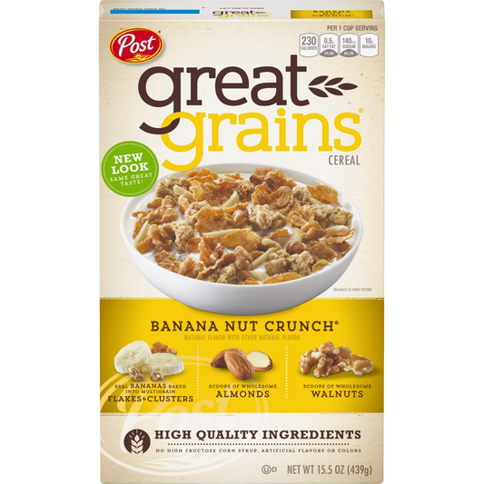 Post Great Grains Banana Nut Crunch