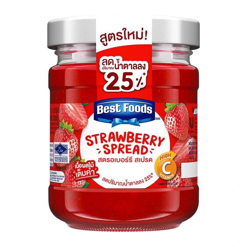 BEST FOODS STRAWBERRY SPREAD 150g